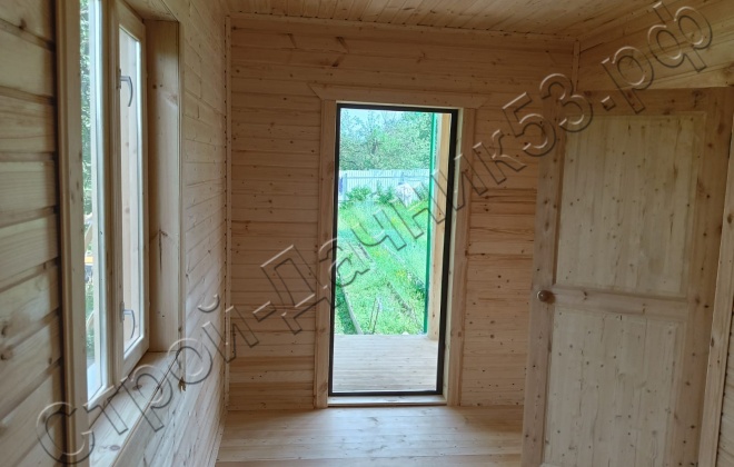 4 Каркасно-щитовой дом Д-124, 6х6м, 63 М², Владимирская область, Кольчугинский район Снт “Орджоникидзе” (1)